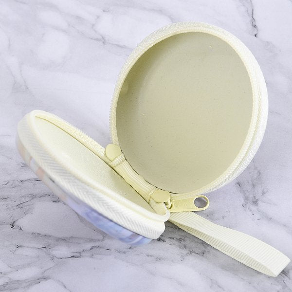 圓形馬口鐵拉鍊包-鐵製零錢包