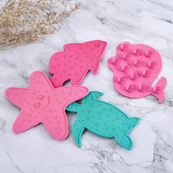 海洋生物造型吸盤式止滑墊