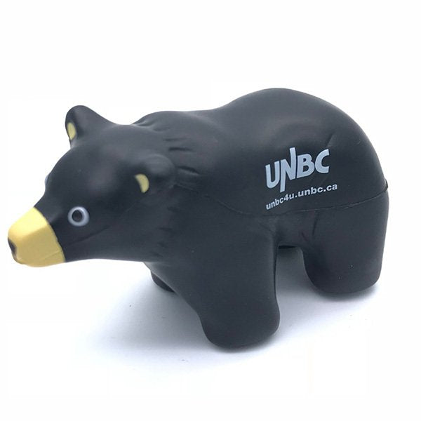 中彈PU壓力球-黑熊造型