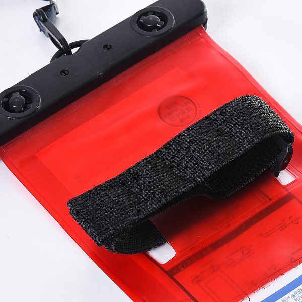 PVC觸屏手機防水袋-附運動臂章