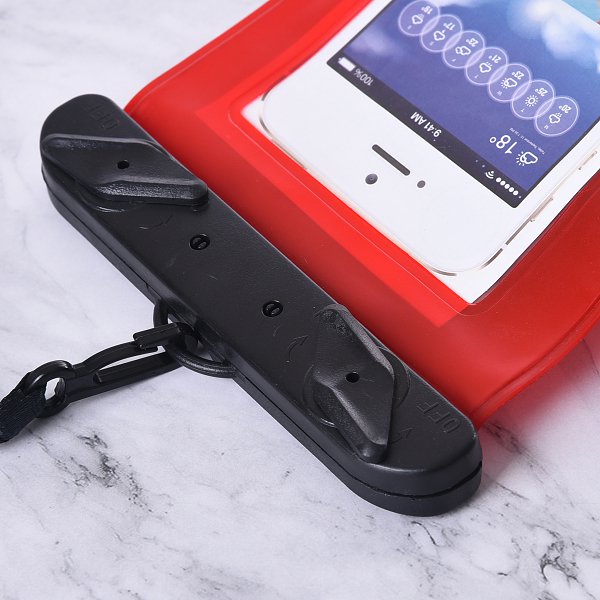 PVC觸屏手機防水袋-附運動臂章