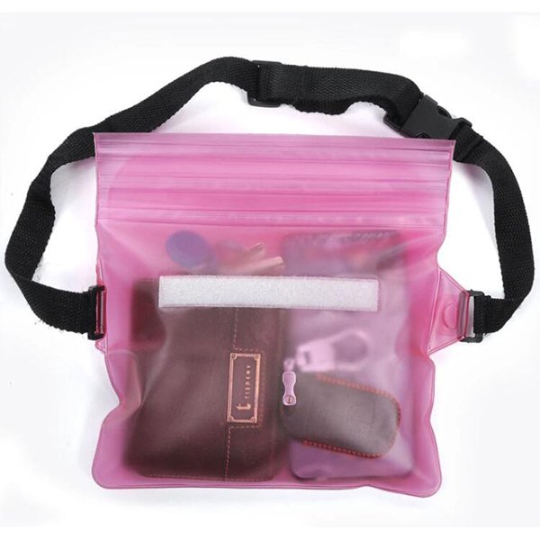 PVC觸屏手機防水腰包