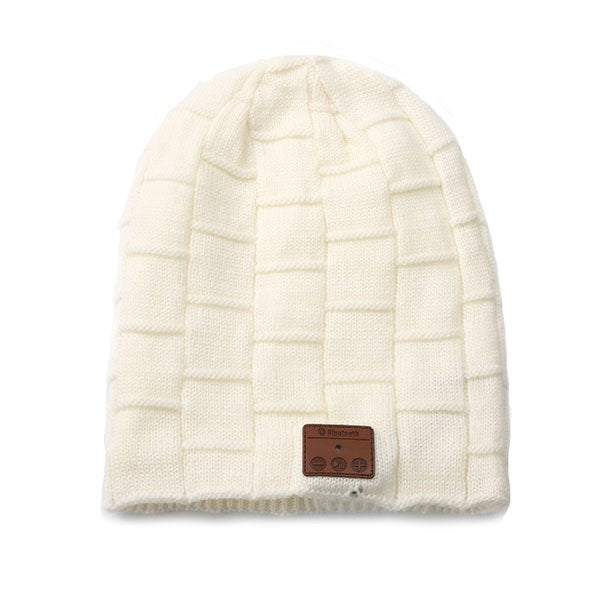 針織加絨毛帽內置藍芽播放器