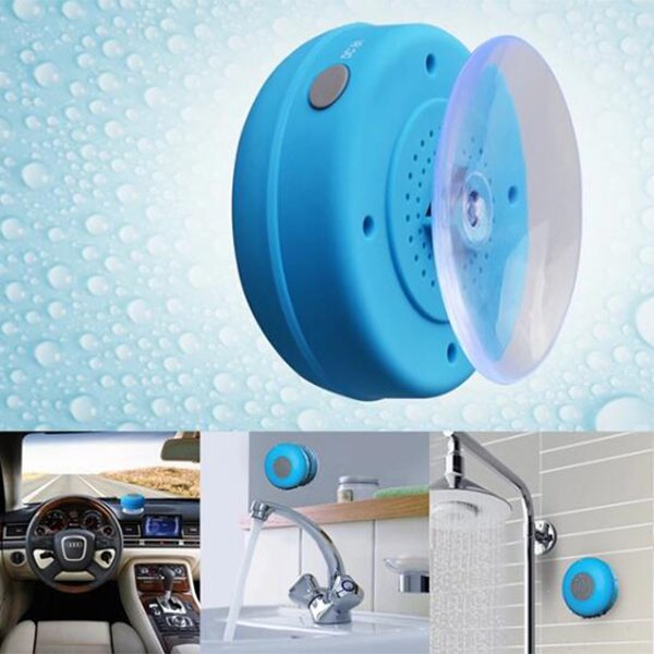 吸盤式浴室防水藍芽喇叭