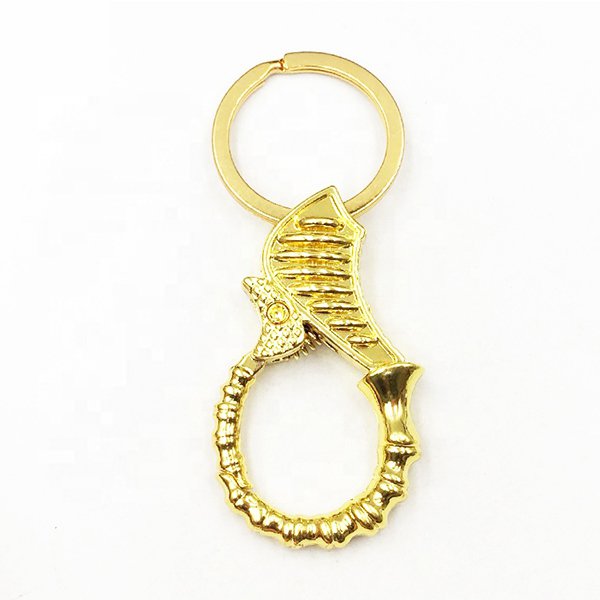 金色龍造型金屬汽車鑰匙圈