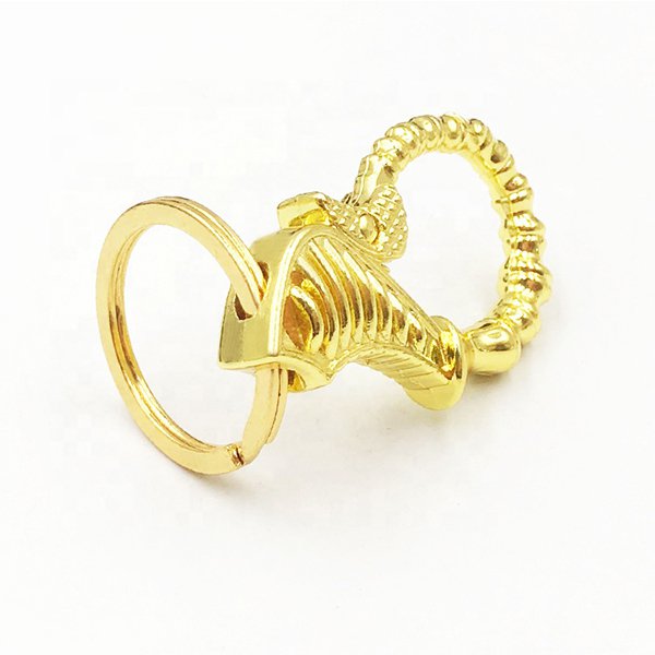 金色龍造型金屬汽車鑰匙圈