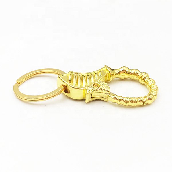金色龍造型金屬汽車鑰匙圈