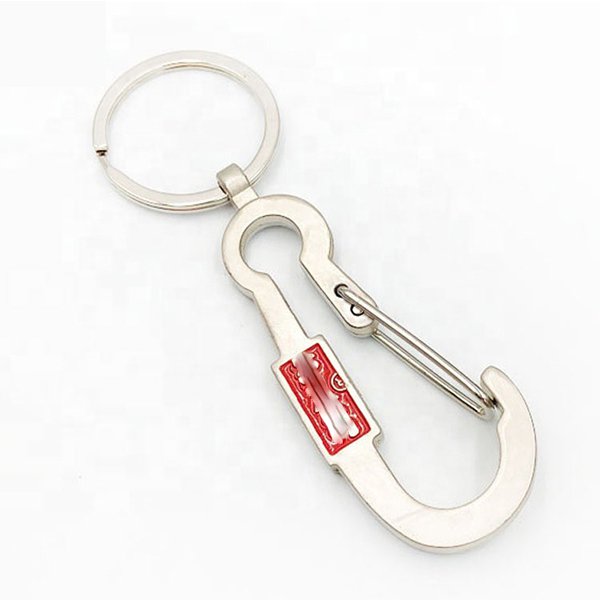 金屬登山扣鑰匙圈