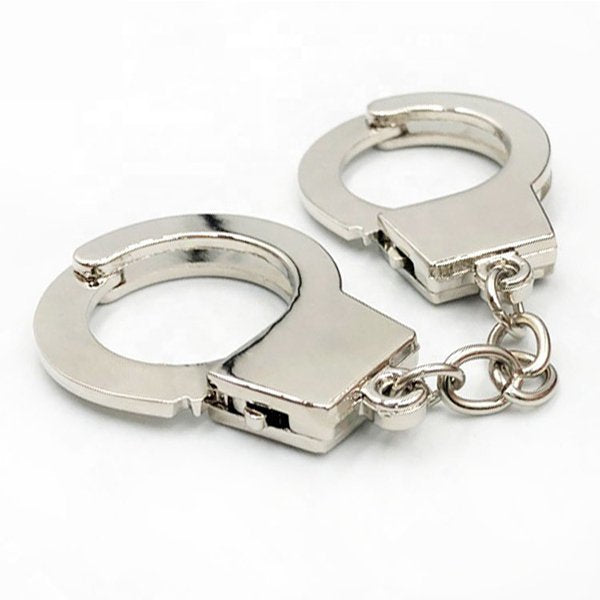 迷你手銬形狀鑰匙圈