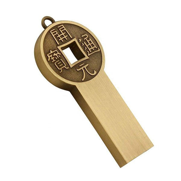 開通元寶造型金屬隨身碟