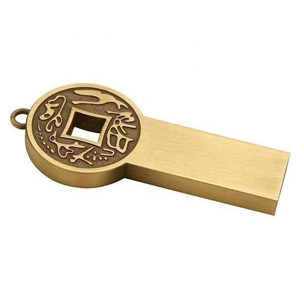 開通元寶造型金屬隨身碟