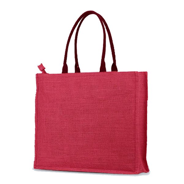 彩色黃麻手提購物袋