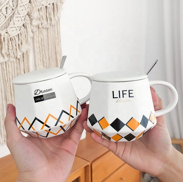 450ml北歐風陶瓷馬克杯