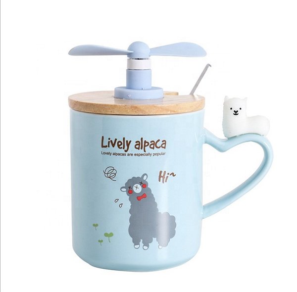 400ml羊駝陶瓷馬克杯