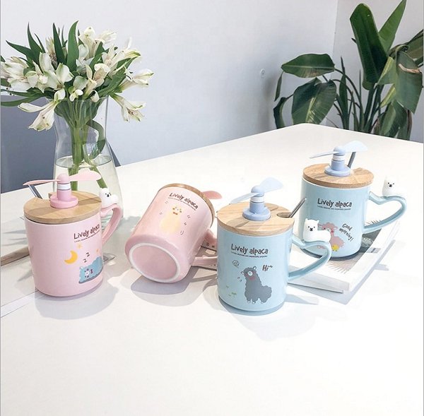 400ml羊駝陶瓷馬克杯