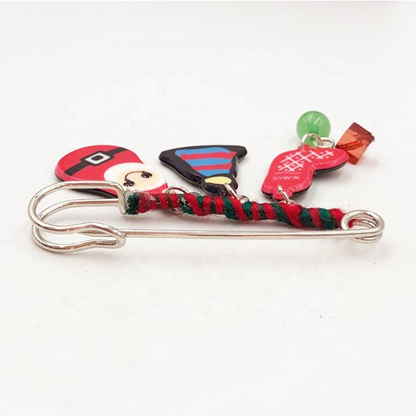 金屬吊飾翻領別針