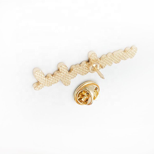 鋅合金英文字母別針徽章