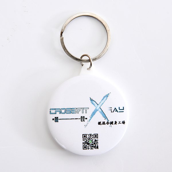 塑膠鑰匙圈-44mm-彩色印刷