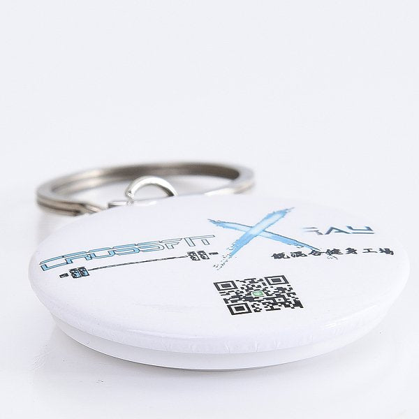 塑膠鑰匙圈-44mm-彩色印刷