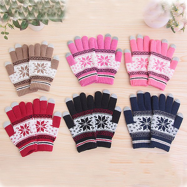 纖維羊毛手套-通用款-單面單色印刷