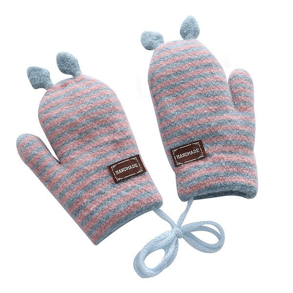 連指針織手套-兒童專用