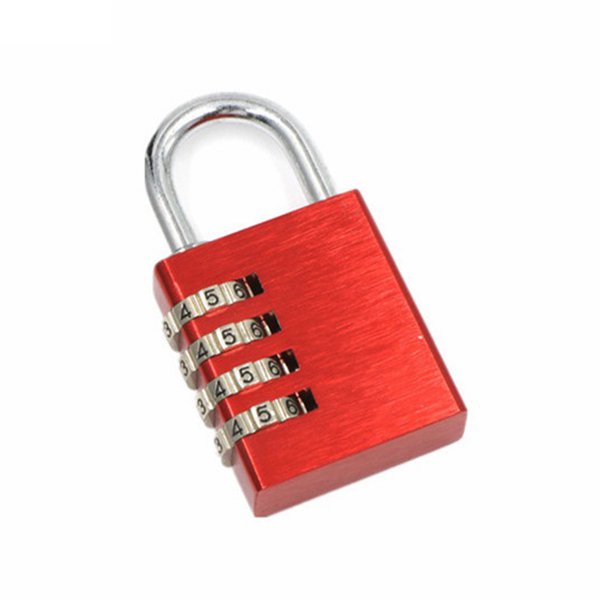 四位碼鋅合金掛鎖-鋼卸扣