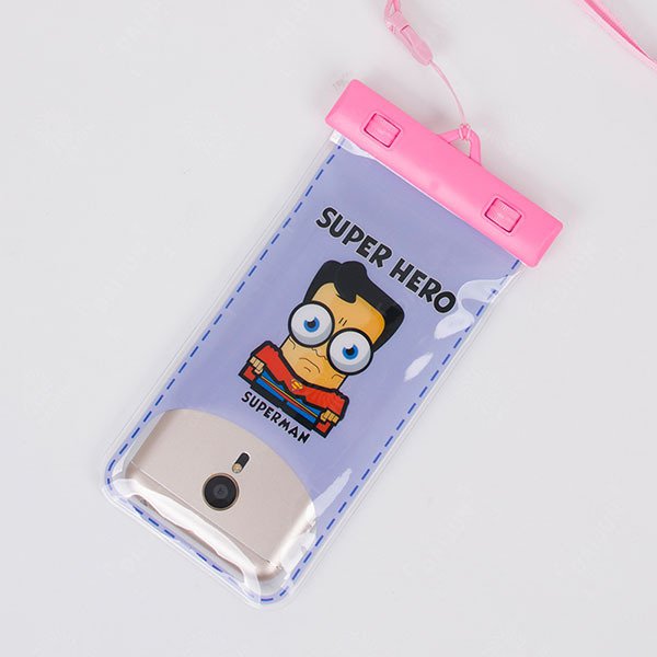 PVC觸屏手機防水袋-彩色印刷