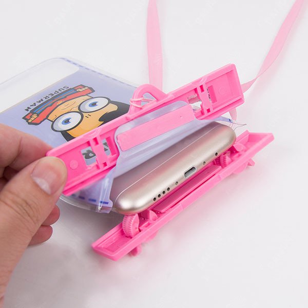 PVC觸屏手機防水袋-彩色印刷