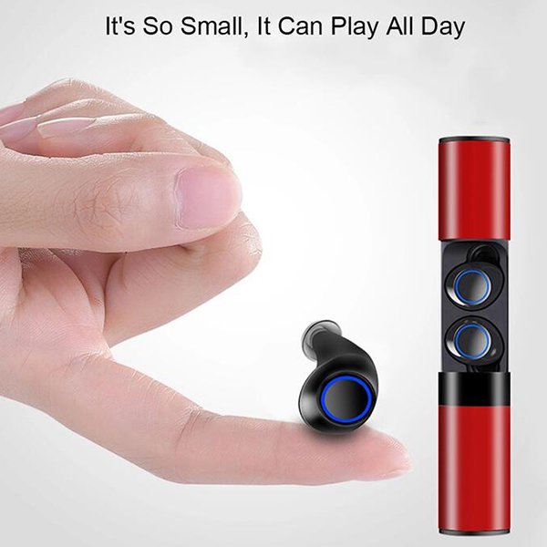 TWS耳塞式真無線藍芽耳機-藍芽5.0