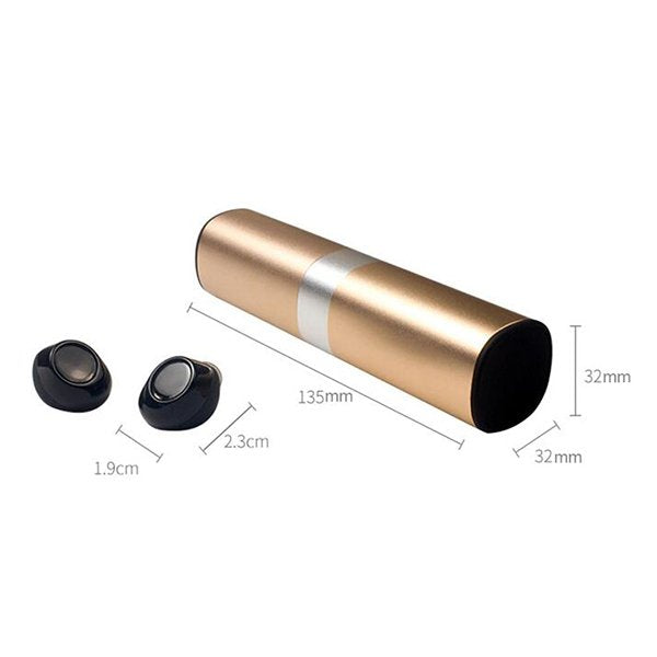 TWS耳塞式真無線藍芽耳機-藍芽5.0