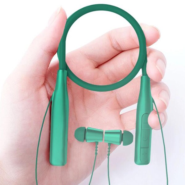 可摺疊頸掛式入耳式無線耳機