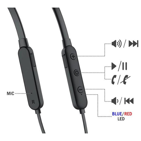 可摺疊頸掛式入耳式無線耳機
