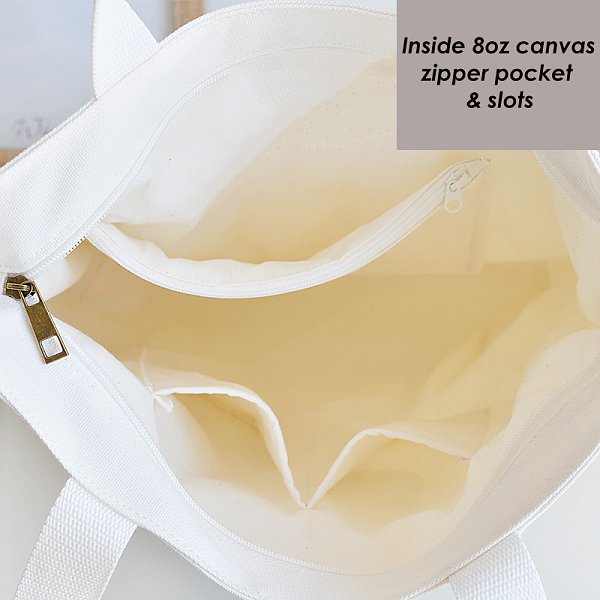 印花帆布袋-簡約手提袋