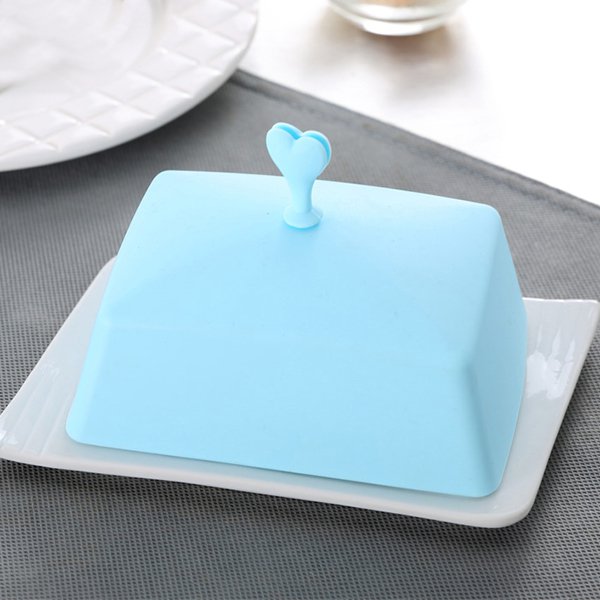 矽膠蓋陶瓷奶油碟