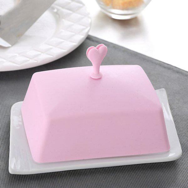 矽膠蓋陶瓷奶油碟