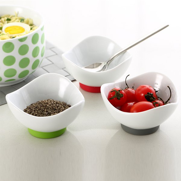 矽膠底座方形陶瓷派迷你烤盤