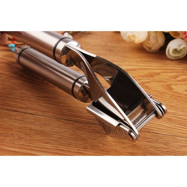 手持式不鏽鋼壓蒜器-掛勾設計