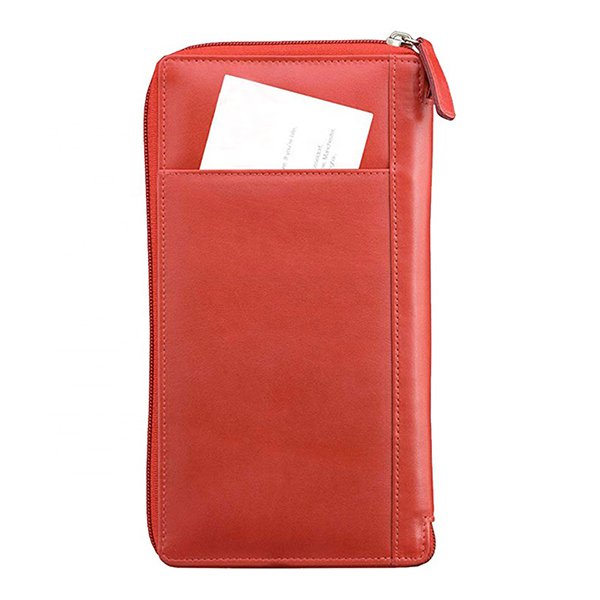 RFID鎖護照套-PU皮革手拿包