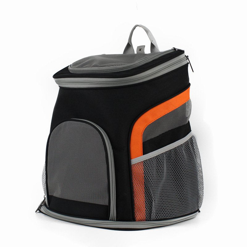 寵物袋載體黑色輕型寵物背包