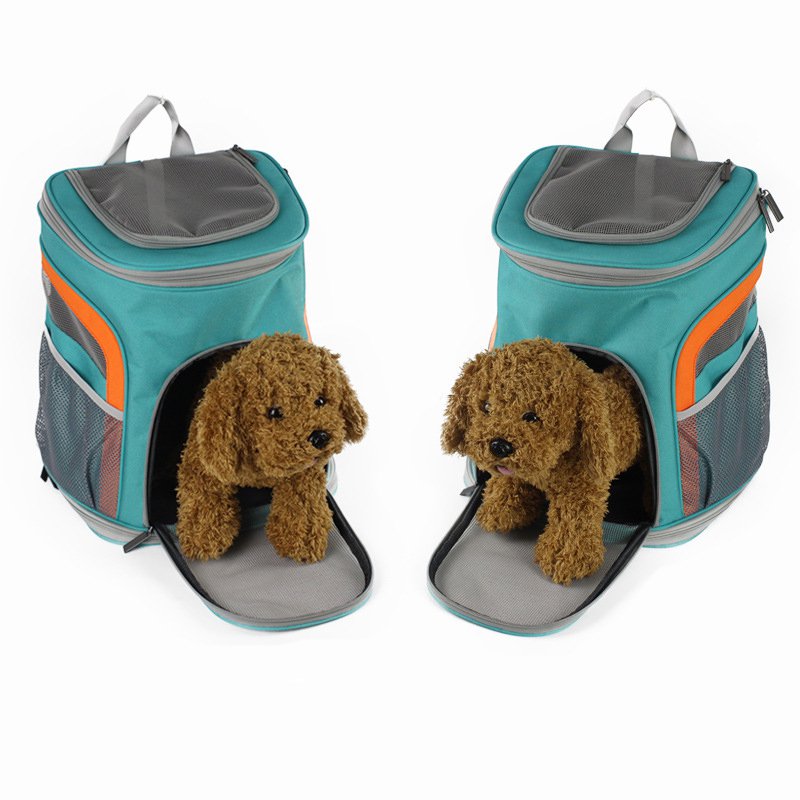 寵物袋載體黑色輕型寵物背包