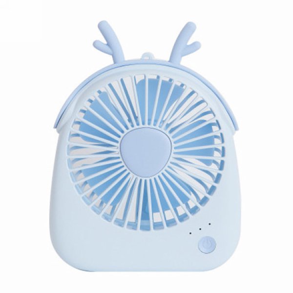 USB迷你風扇-可愛耳朵造型五葉扇-可印刷