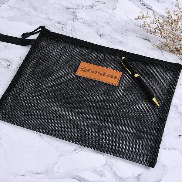 拉鍊袋-PVC網格W32xH23cm