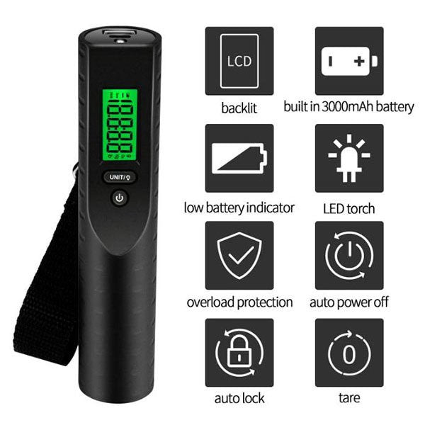 手持式綁帶行李秤