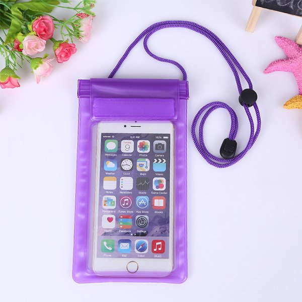 通用6.2寸PVC拉鍊可折疊手機防水套