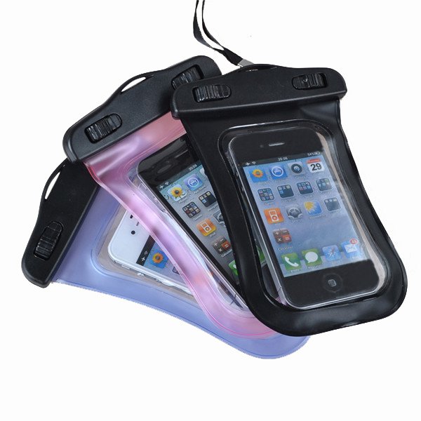 圓角6寸手機防水袋附掛繩