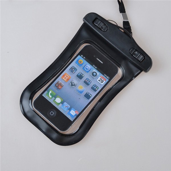 圓角6寸手機防水袋附掛繩