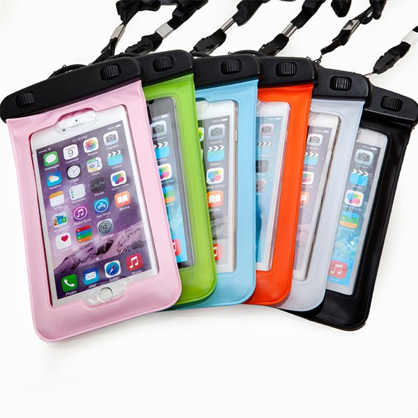 6寸指紋解鎖手機防水套