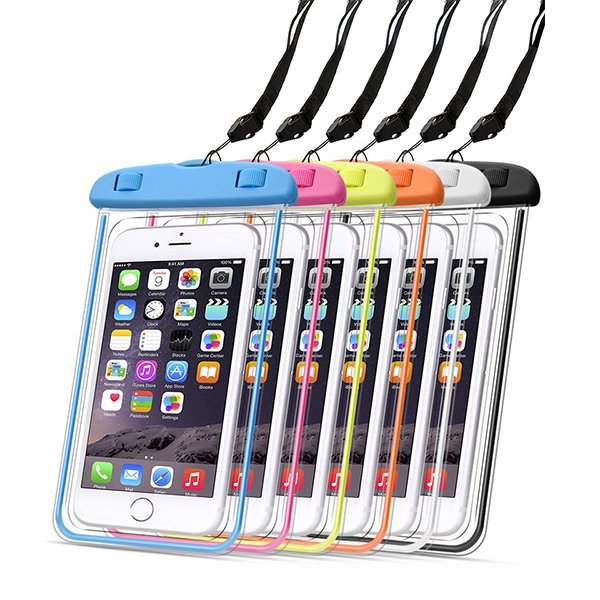 5.5寸PVC夜光手機防水袋