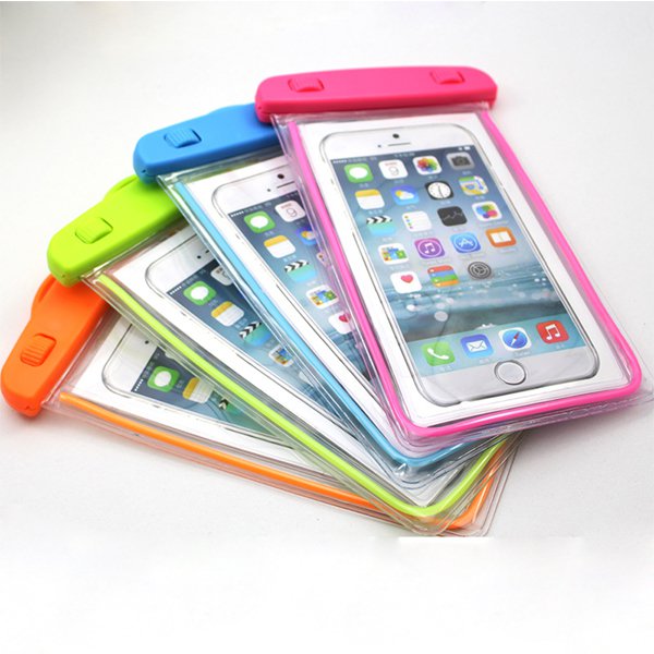 5.5寸PVC夜光手機防水袋