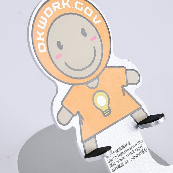 鋁合金手機架-可客製印刷LOGO